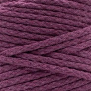 MAHINA Garn 4mm geflochten Violett 100m - Garne > Baumwollgarne > Pferdeseile > Geflochten > 4mm > 100m von mahina