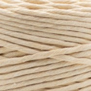 MAHINA Garn 4mm gezwirnt Vanille 200m - Garne > Baumwollgarne > Pferdeseile > Gezwirnt > 4mm > 200m von mahina