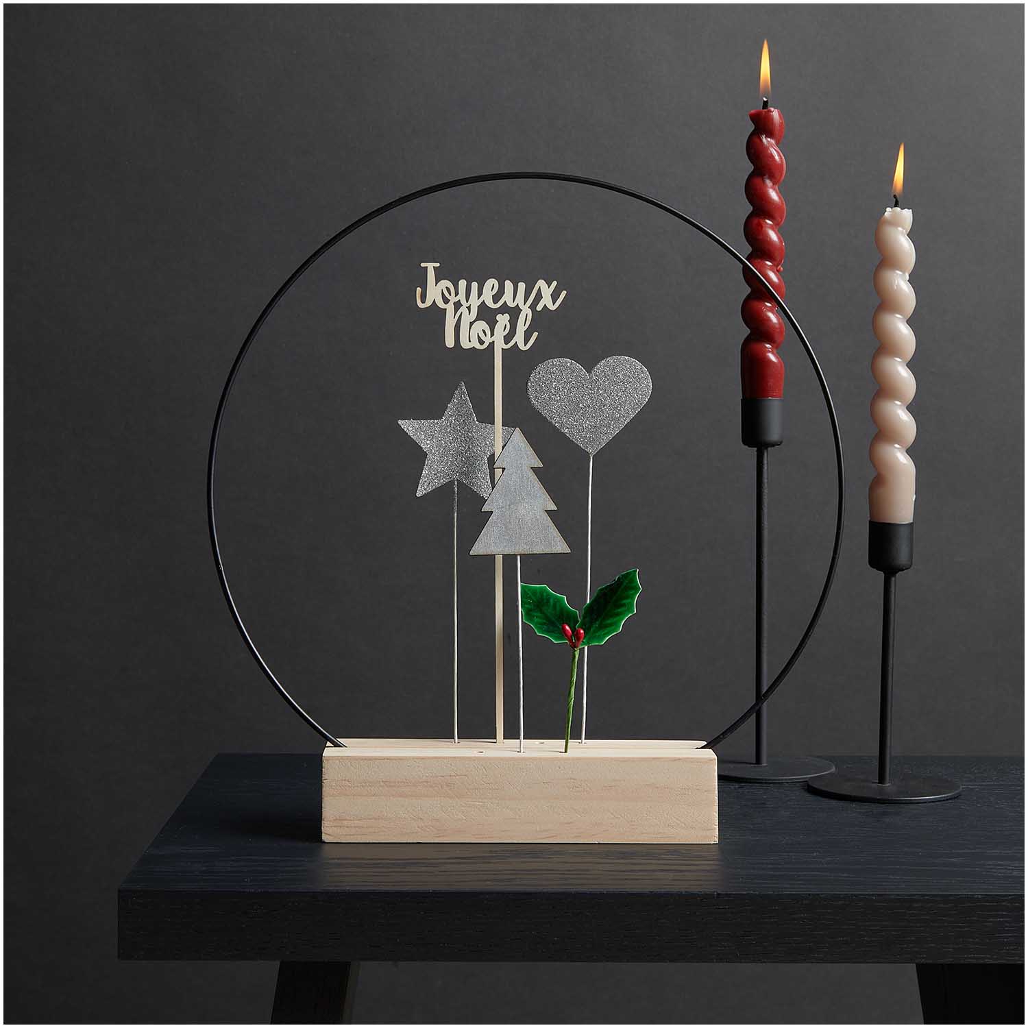 Picker "Tannenbaum" gefüllt 27x5cm in gold - mahina