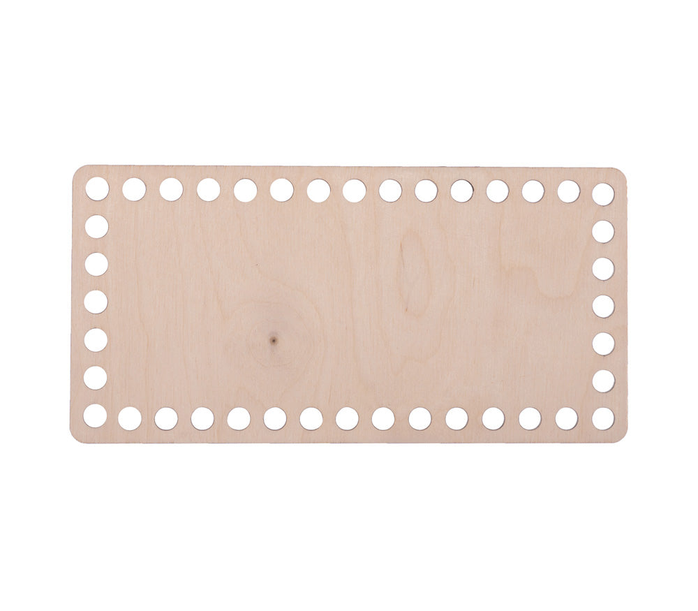 Häkelboden "Rechteck lang" Birkenholz 7 Größen - Bastelbedarf -> Häkeln und Stricken -> Häkelboden von mahina