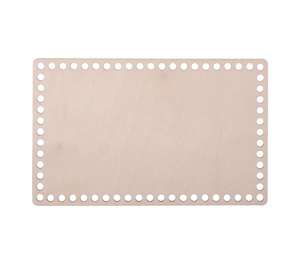 Häkelboden "Rechteck lang" Birkenholz 7 Größen - Bastelbedarf -> Häkeln und Stricken -> Häkelboden von mahina